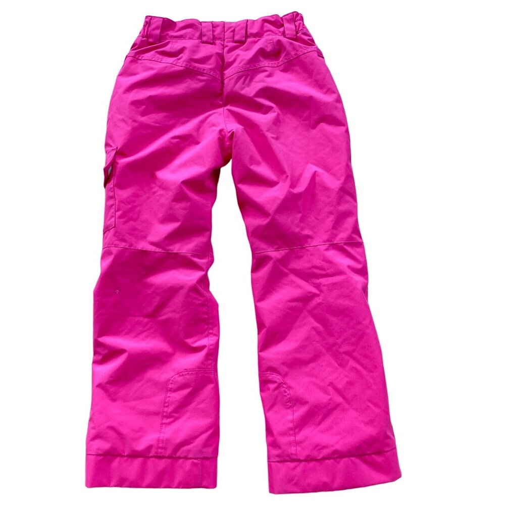 686 Girls Youth infinity Medium Cargo Snow Ski Pants Pink Insulated - Picture 3 of 16